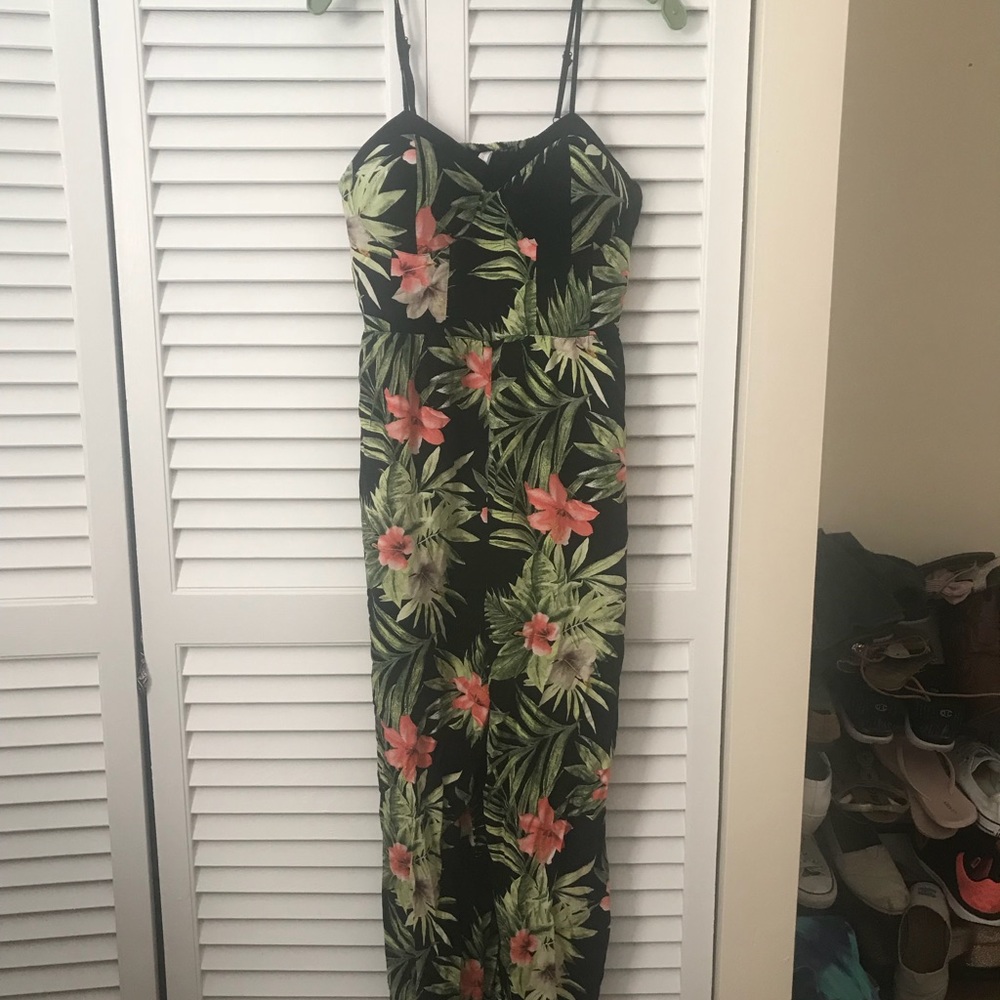 Floral jumpsuit